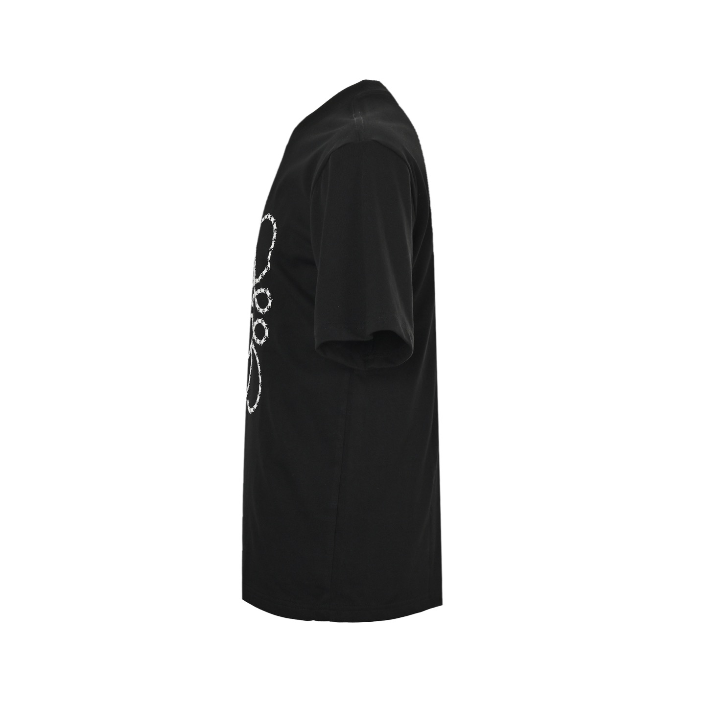 Loewe 25ss embroidered logo short sleeve