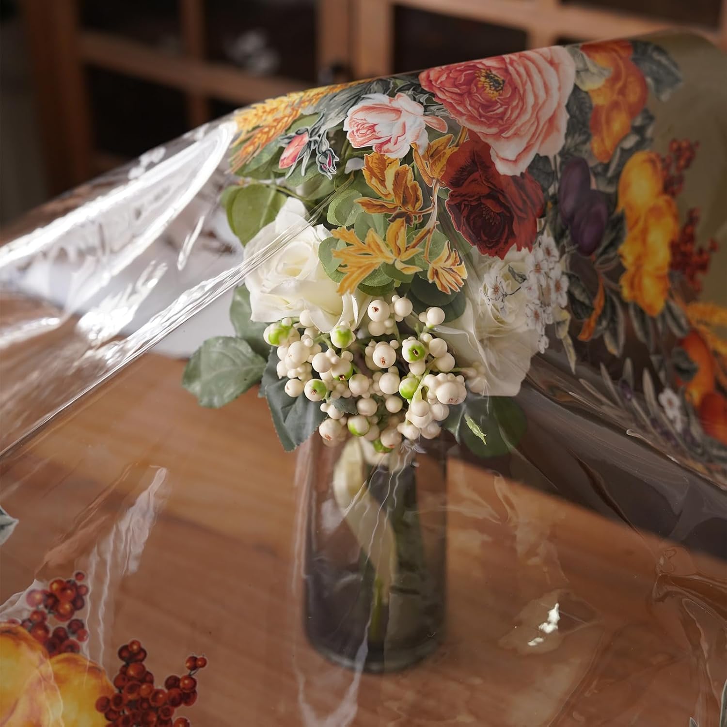 🔥ON SALE ALERT!🔥Clear Table Cover Protector Oil Spill Proof Vinyl PVC Tablecloths