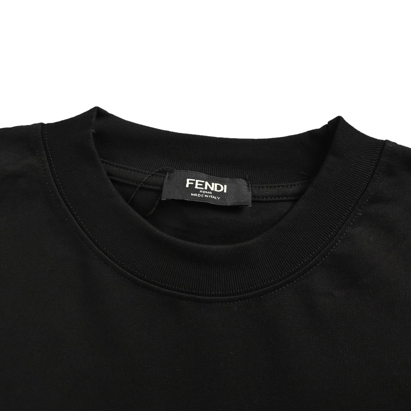 Fendi 25ss overlapping letter small eyes short sleeve