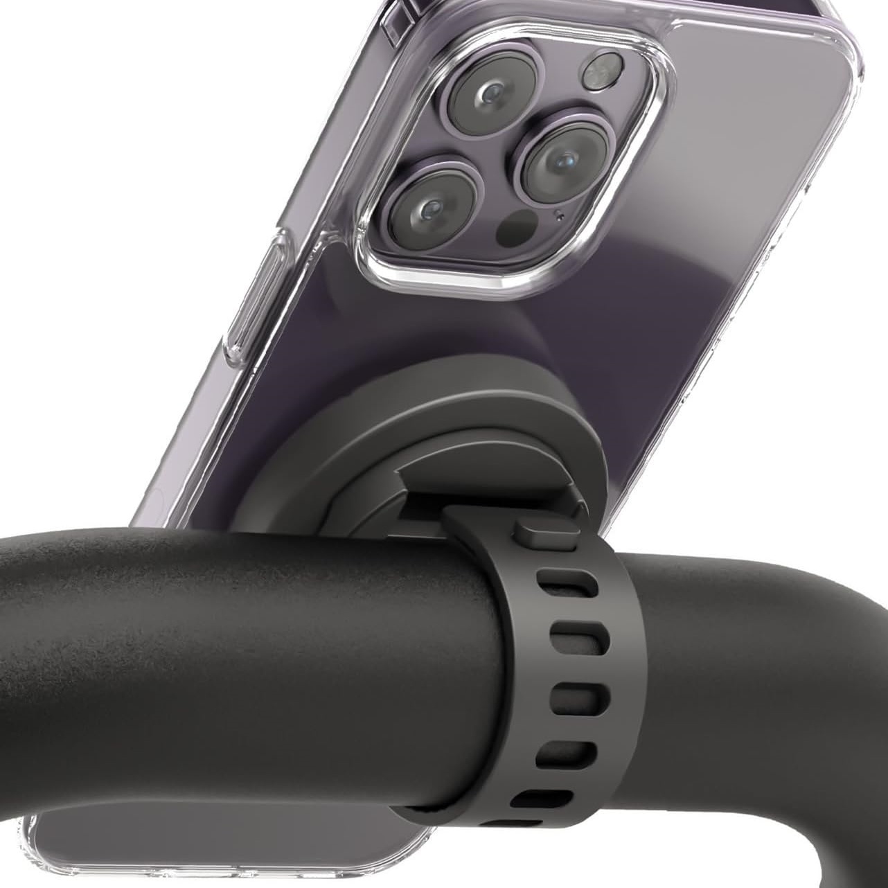 🔥Last Day 50% OFF🔥Grip-X Magnetic Bar Mount, Compatible with MagSafe - Phone Holder for Gym, Home Fitness Bikes, Workout Equipment, Stroller and Cart Handlebars
