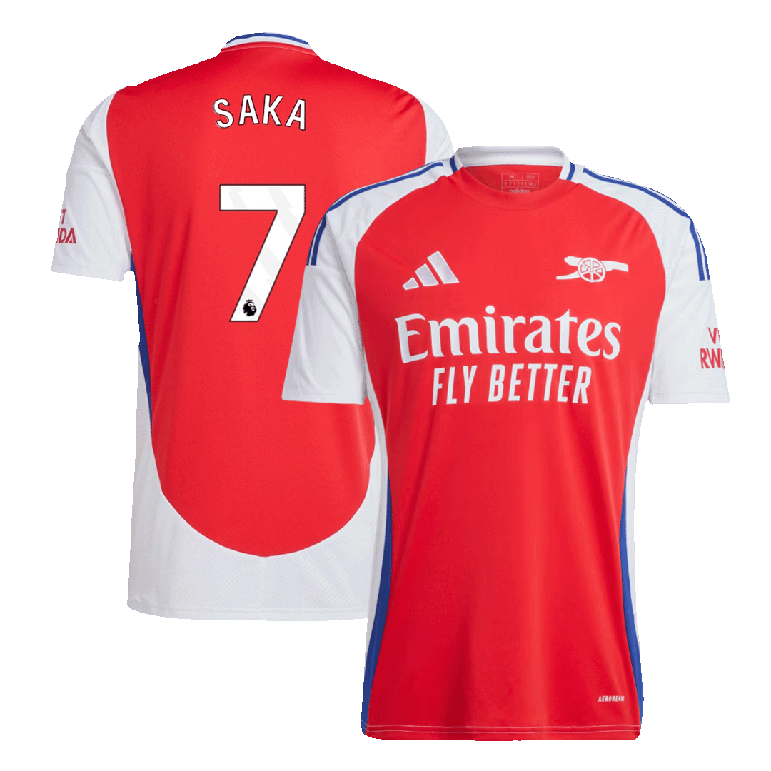 SAKA #7 Arsenal home football shirt 2024/25