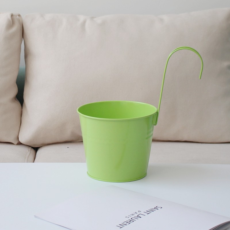 🎍🎍Metal Bucket Hanging Flower Pot(🌺Flash Sale - 50% Off)