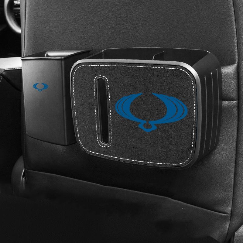 Car Multi-Compartment Garbage Storage Box