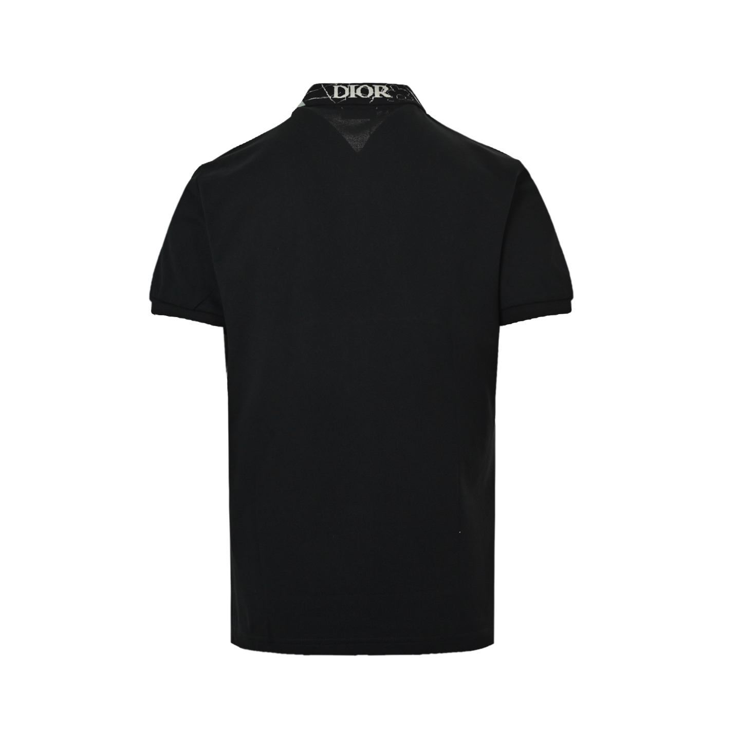 Dior floral collar jacquard Polo short sleeve