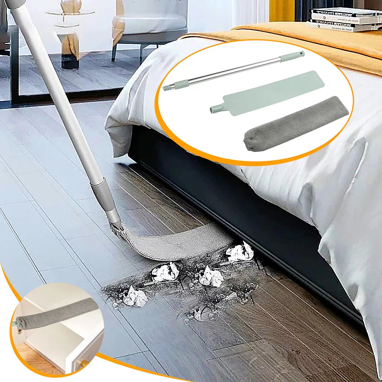 🔥Last Day Promotion-[SAVE 50% OFF]-Extended version Retractable Gap Dust Cleaning Artifact-Buy 2 Get Extra 10% OFF & FREE SHIPPING!