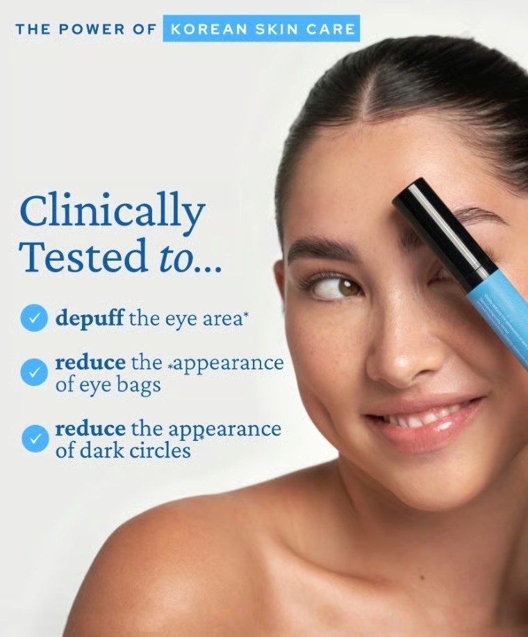 Refreshing Eye Gel – Korean Formula with Caffeine, Hyaluronic Acid & Niacinamide