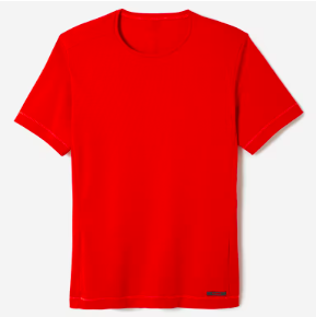 Dry Men's Running Breathable T-shirt - Red