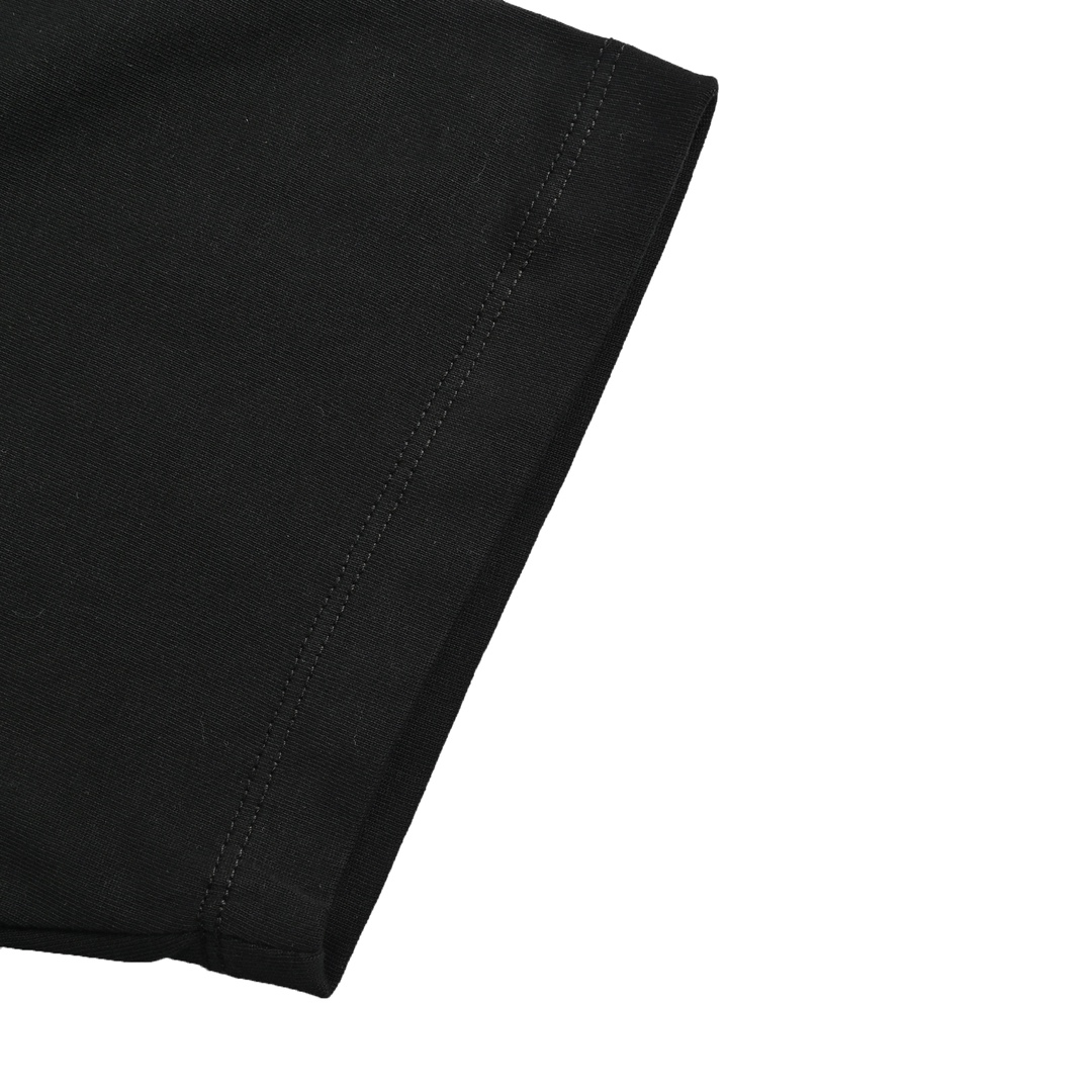 Loewe 24ss panda embroidered letter short sleeve