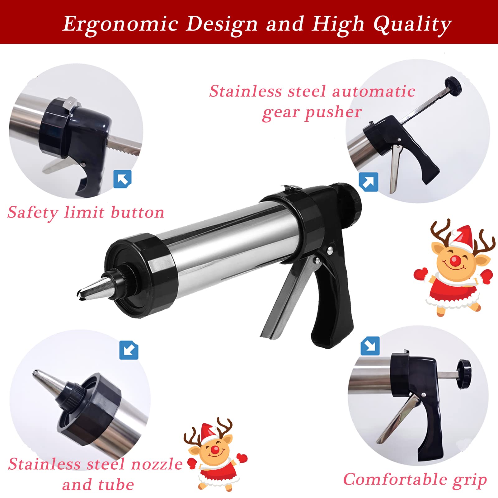 2024 New Year Promotion--Cookie Press For Baking Kit