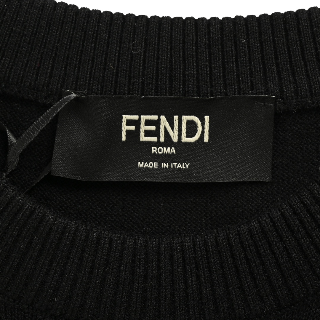 Fendi 24Fw FF embossed sweater