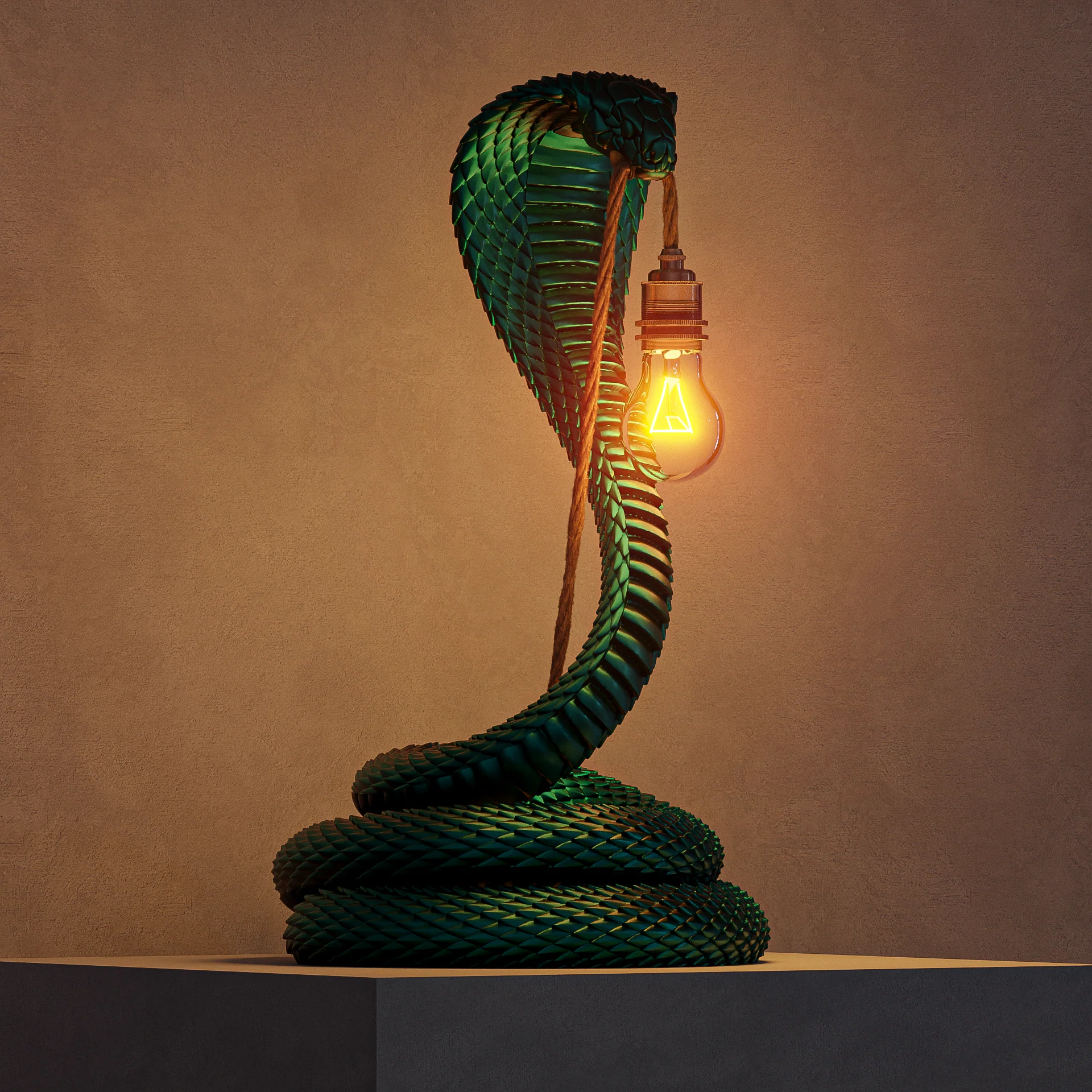 🔥ON SALE 49% OFF🔥Cobra Sculpture Lamp