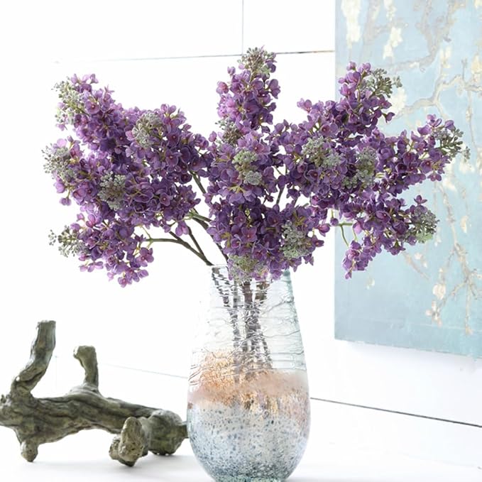 💐💐High Quality Artificial Lilac Bouquet 🔥（ Home Decor Wedding Table Room Decor Gift）