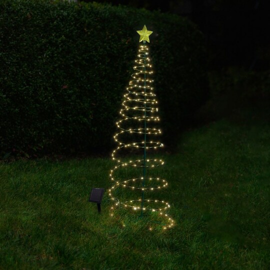 Solar Metal LED Christmas Tree (🔥Buy 2 Get 1 Free & Free Shipping)