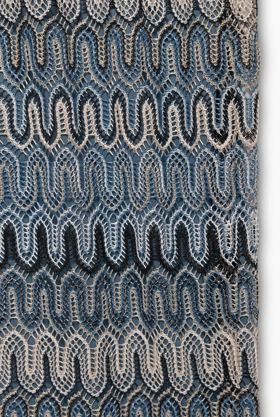 Pantalon de pierna amplia tejido