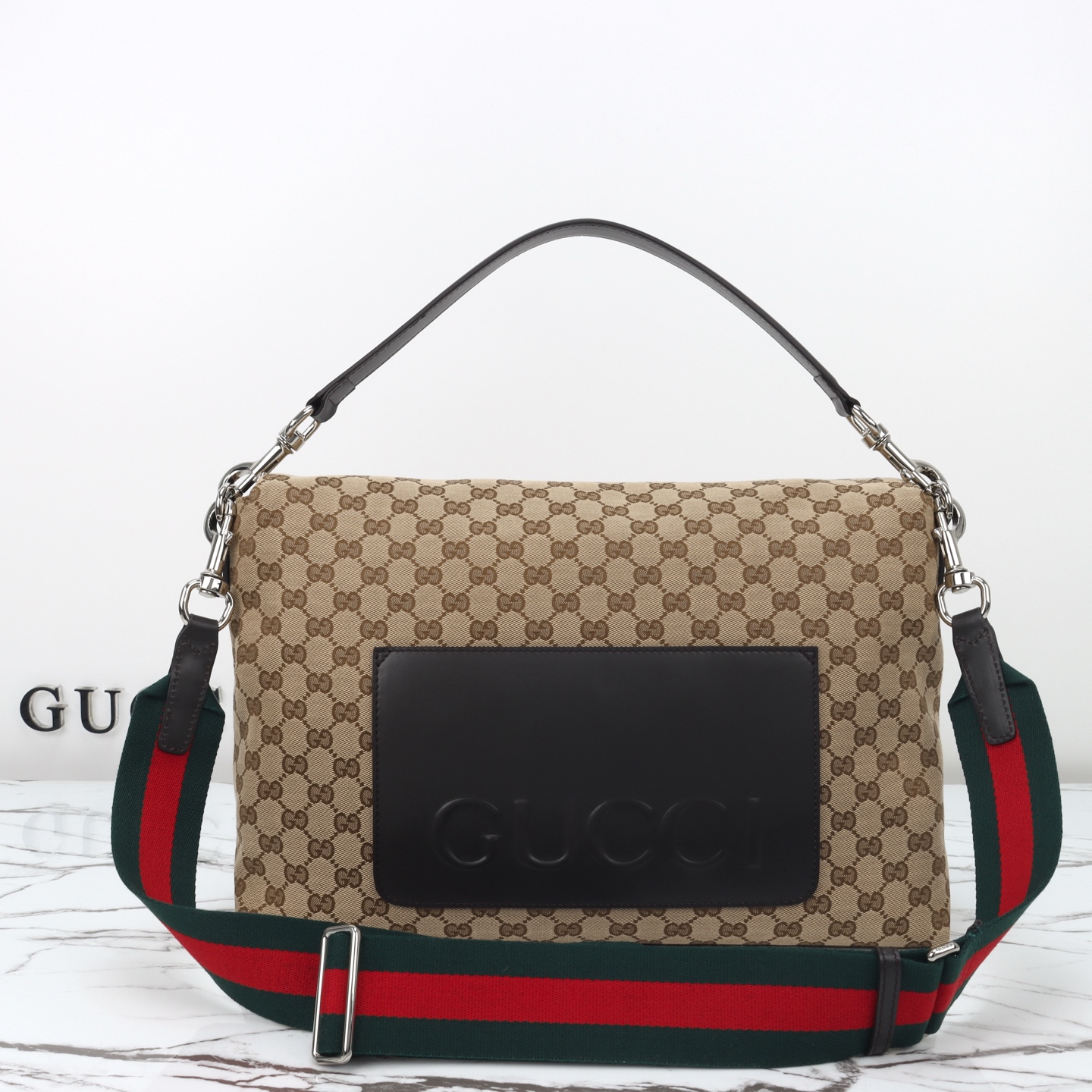 Gucci GG canvas large crossbody bag 821616 FAEHA 9794