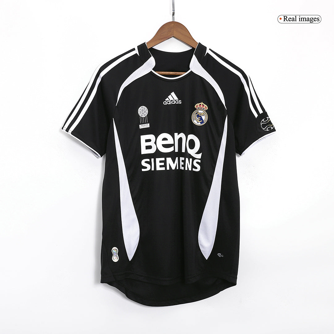 SERGIO RAMOS #4 Retro Real Madrid Away Football Shirt 2006/07