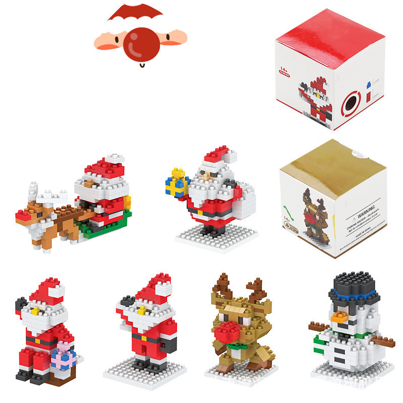(🌲Early Christmas Sale- SAVE 49% OFF)DIY creative building block model-BUY 2 GET 10% OFF