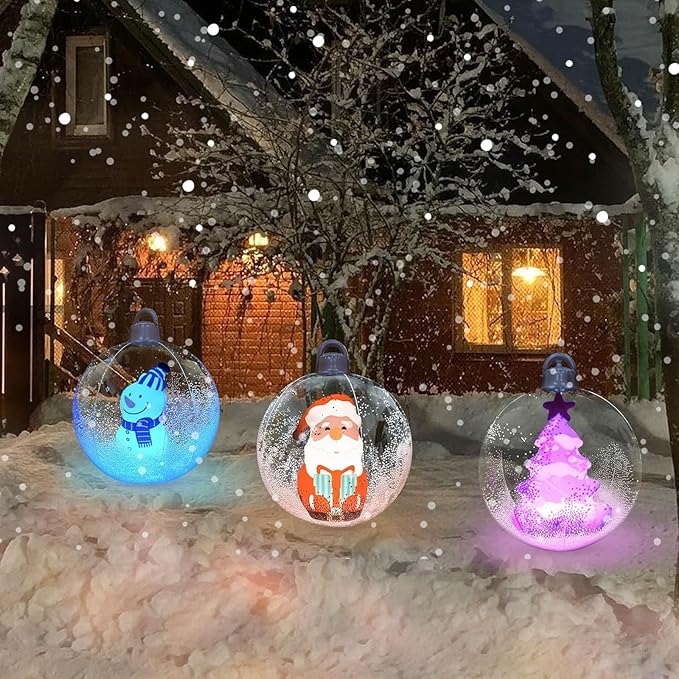 🎈🎈24inchLED Party Patio Christmas Inflatable Decoration Balls