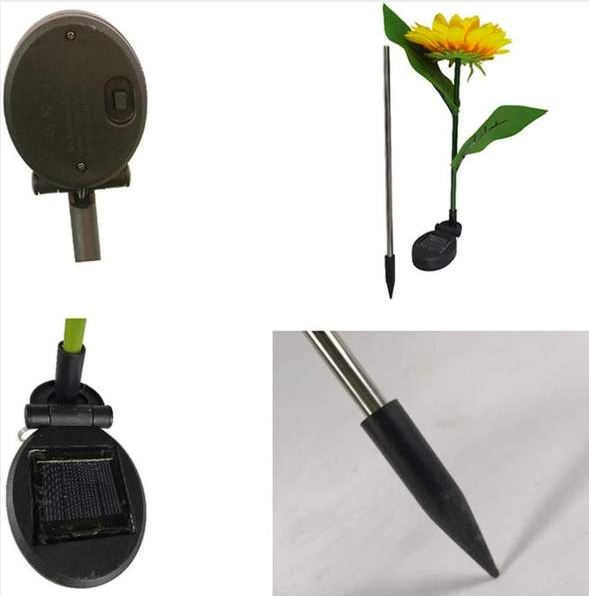 SUMMER HOT SALE 50% OFF-Artificial Sunflower Solar Garden Stake Lights-BUY 3 FREE SHIPPING