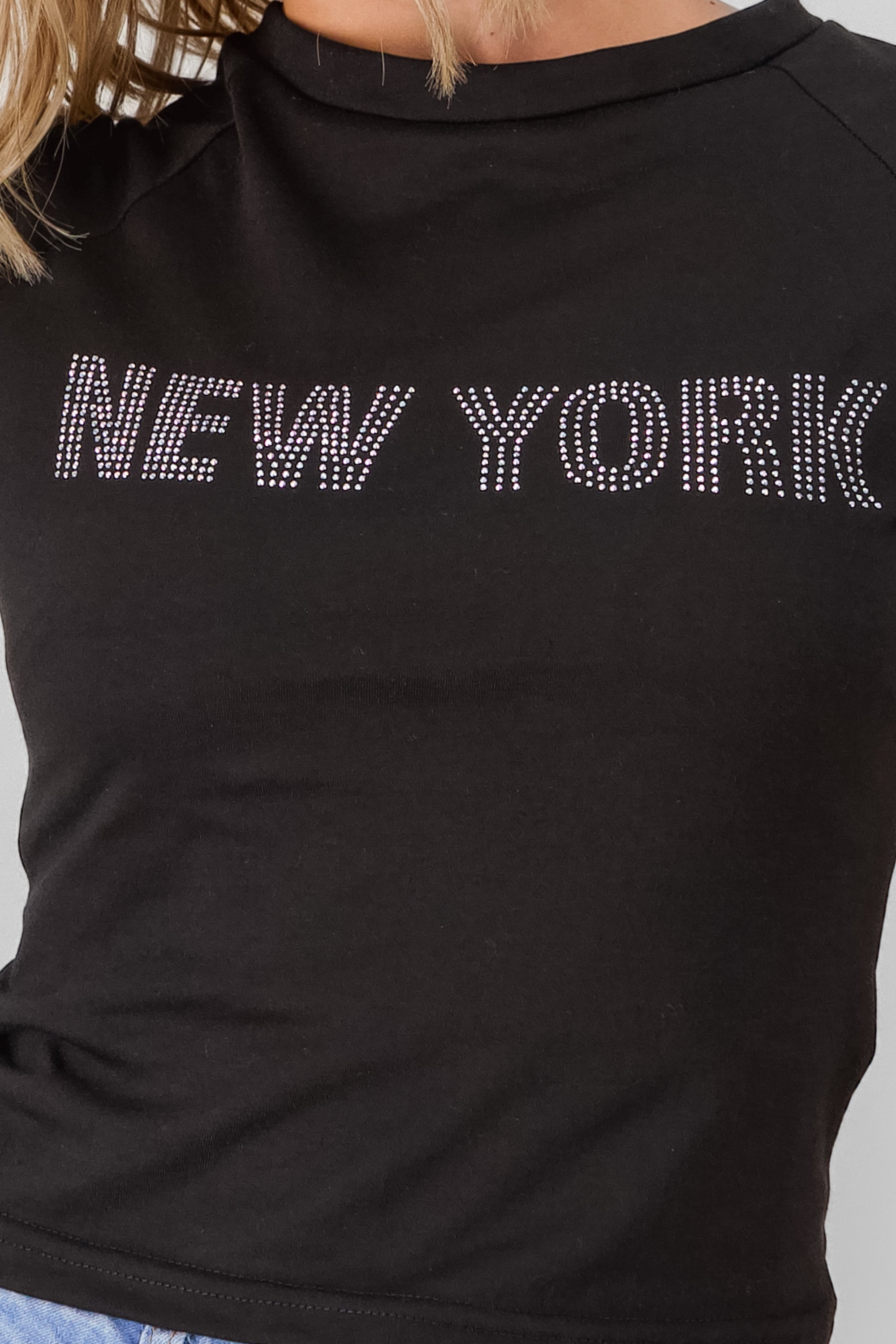 New York Print T Shirt