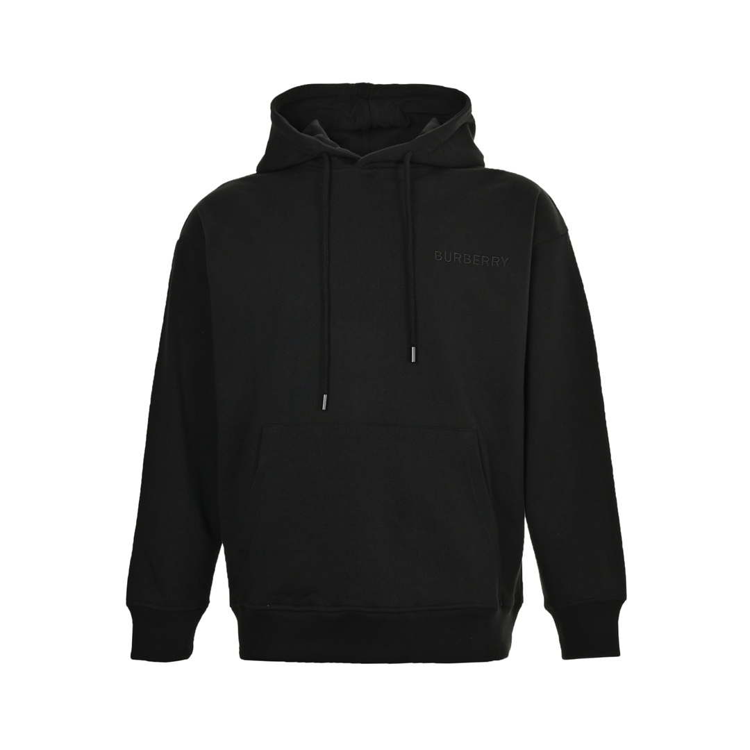 Burberry 24Fw hooded sweatshirt with horse patch on the back