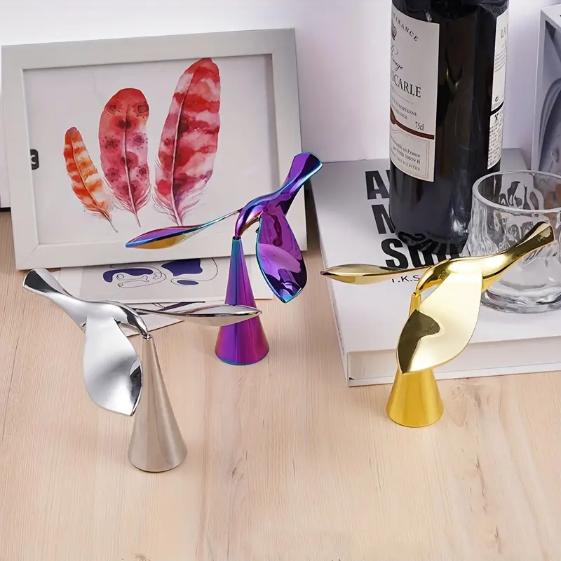 Flying Bird Bottle Opener Tumbler Bird Balance Bird Metal Creative Beer Wine Opener Suspension Bottle Driver For Restaurant