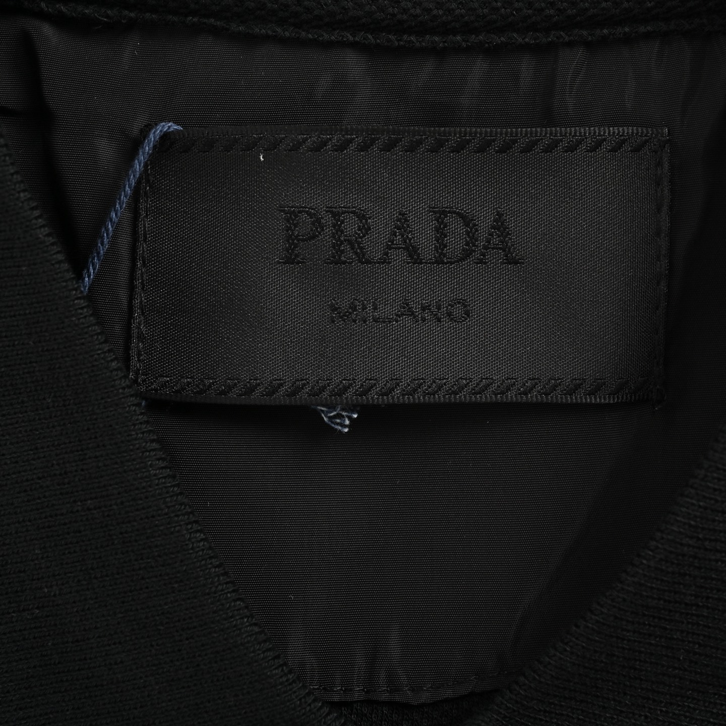 Prada patchwork triangle logo Polo short sleeve