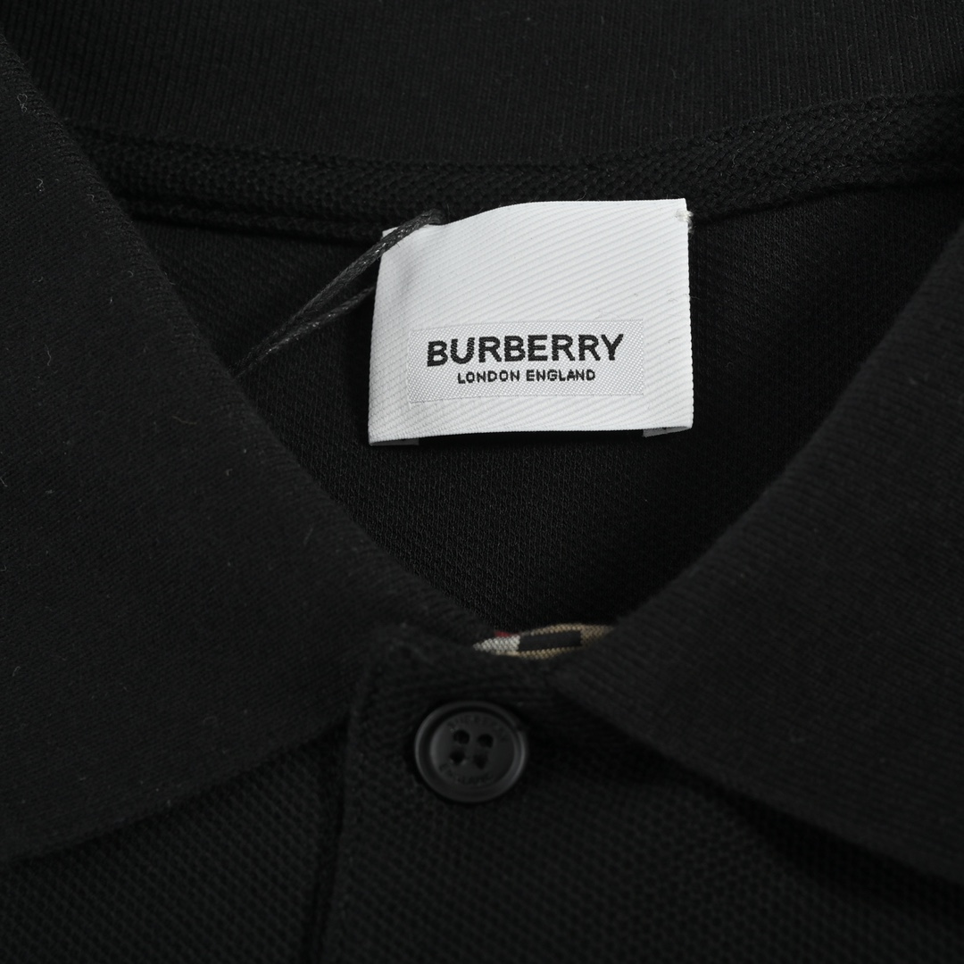 Burberry classic embroidered TB small logo Polo short sleeve