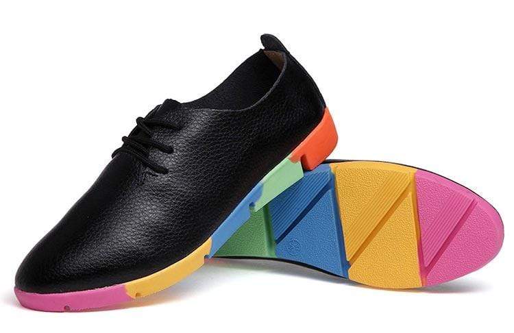 Breathable Leather Women's Orthopedic Shoes for Bunion