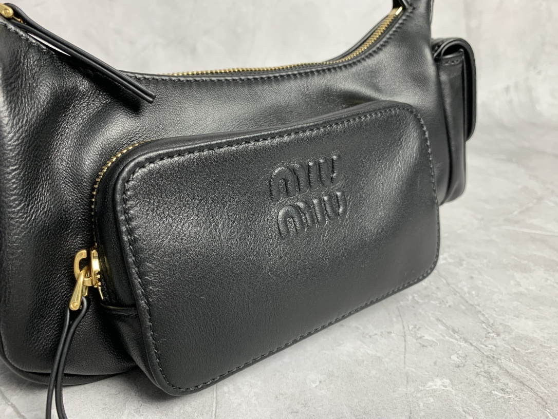 Miu Miu Multi-Pocket Biker Bag