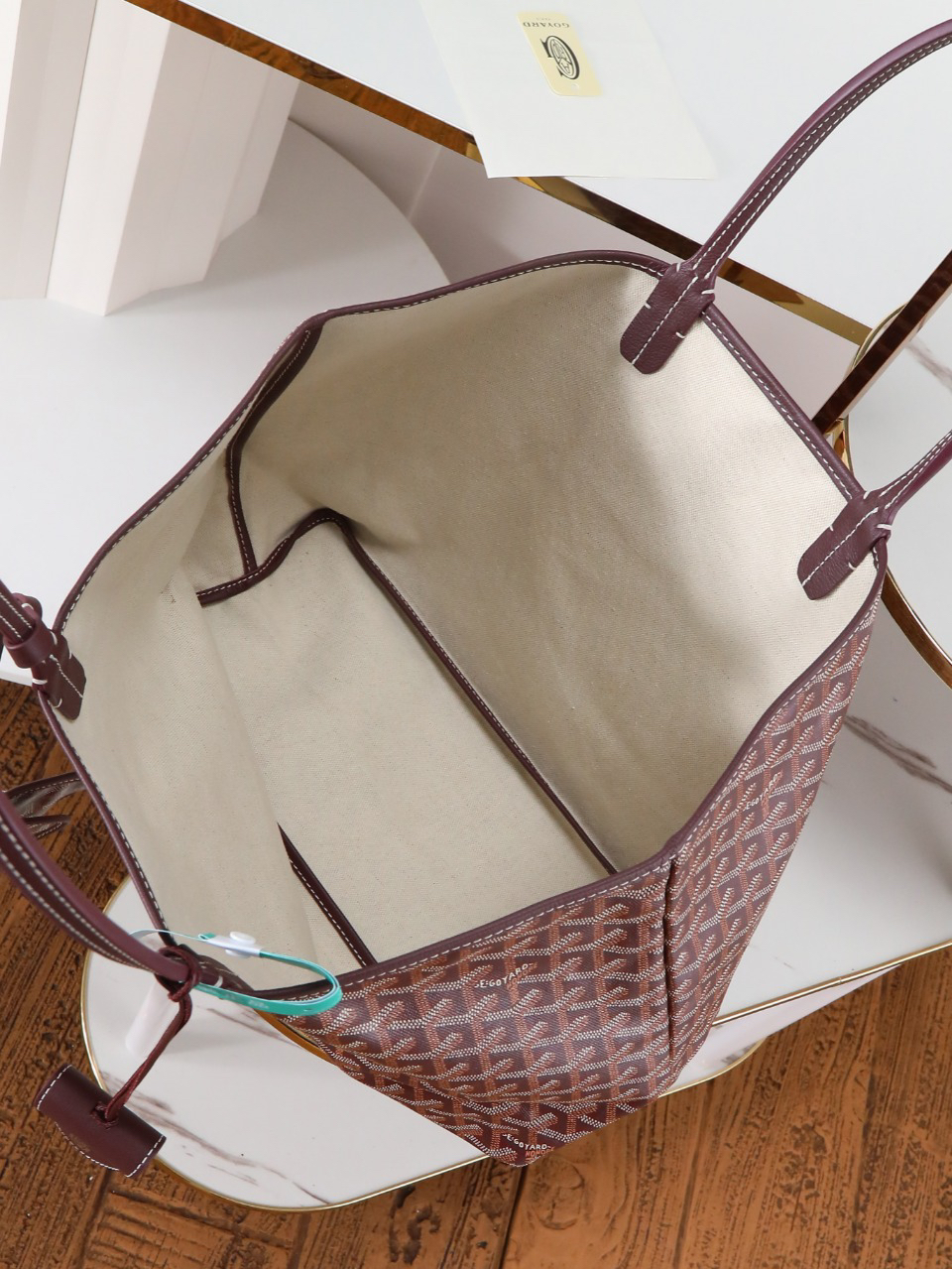 Goyard saint louis small shopping bag 020146