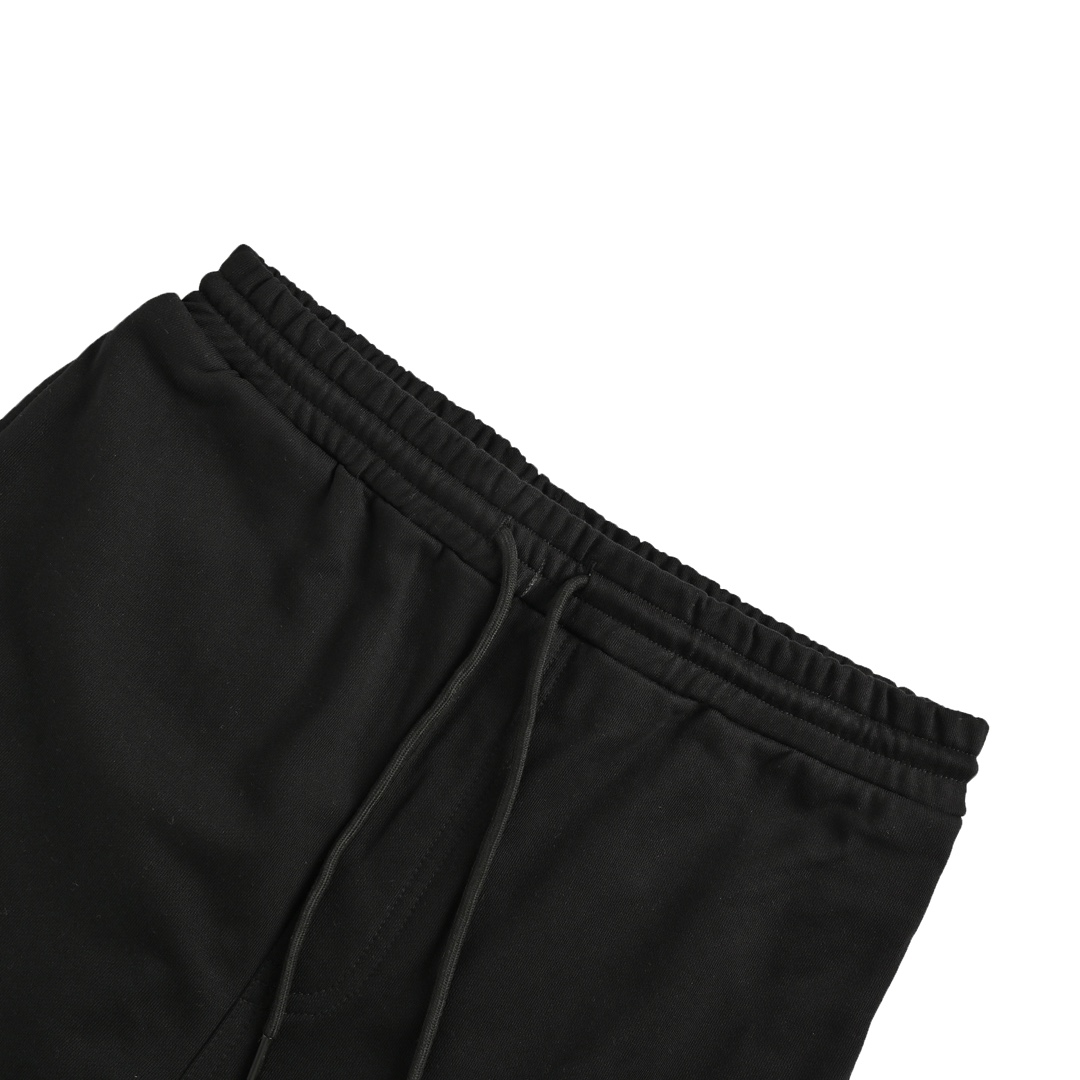 Loewe logo pocket colorblock logo embroidered casual trousers