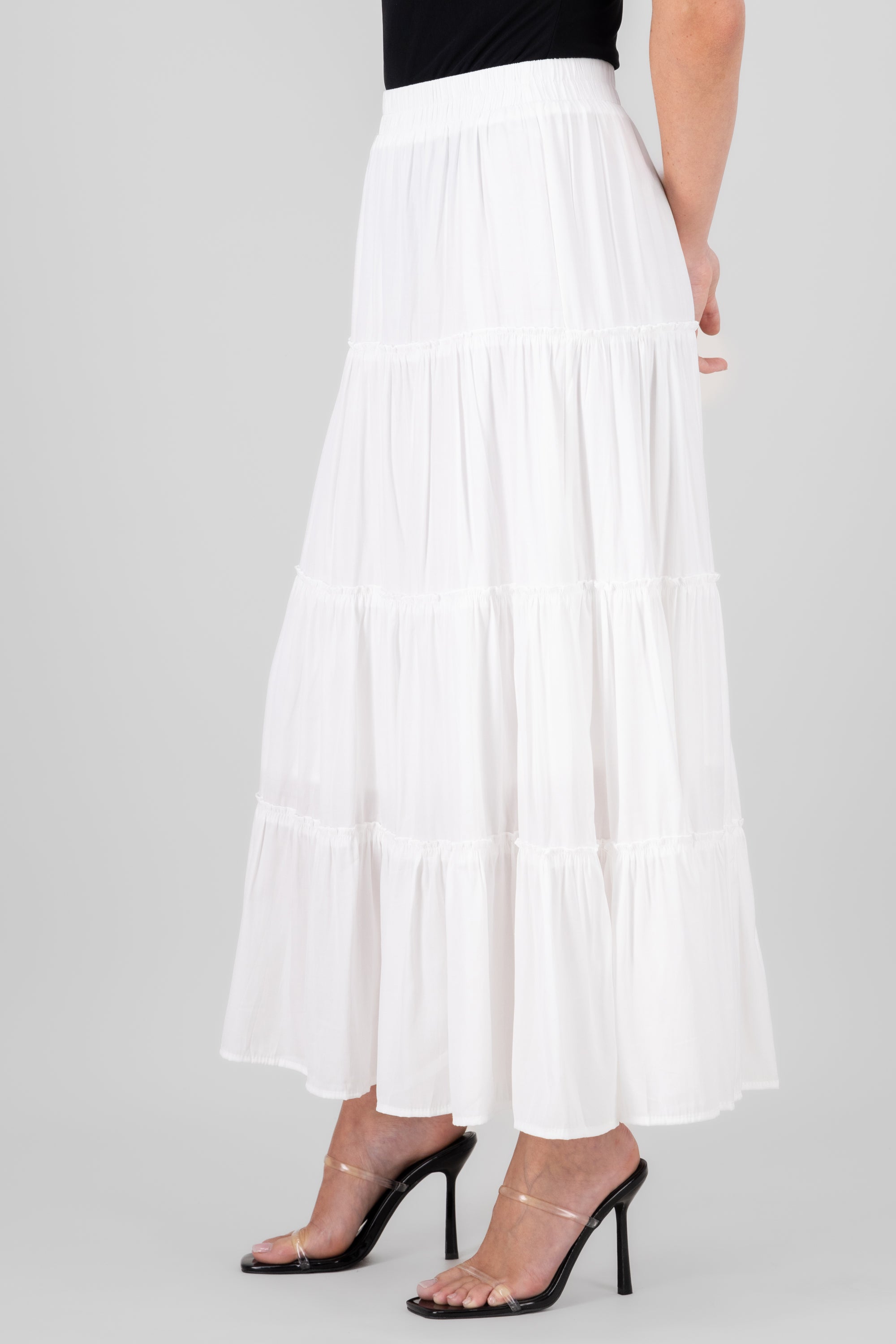 Maxi Skirt With Crochet Details
