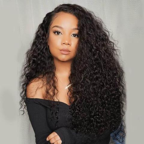 New Curly Lace Frontal Hair | Black/Brown Hair