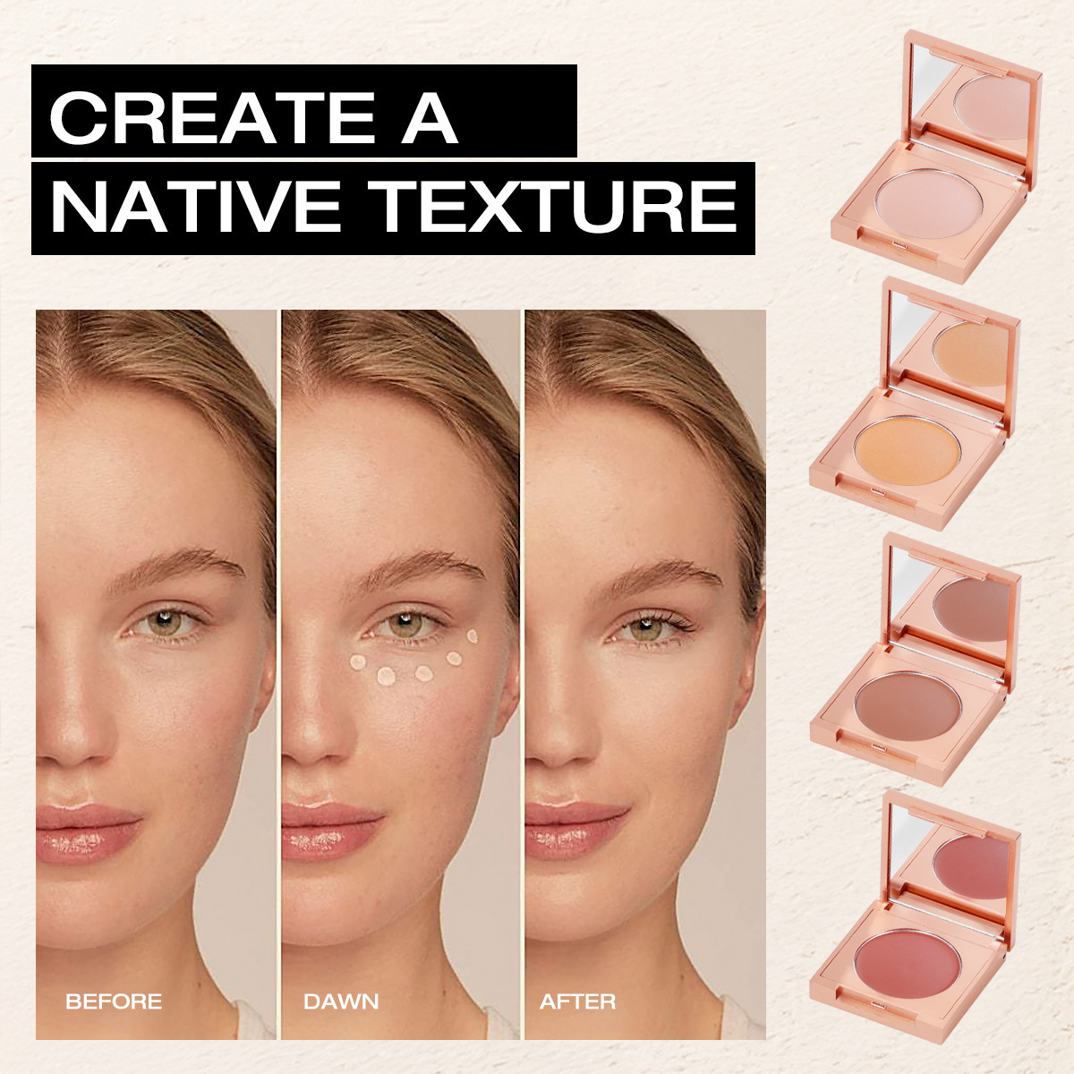 🔥BUY 1 GET 1 FREE🔥Colored Clay Undereye Corrector (✨Get a FREE Professional Brush with Every Purchase)