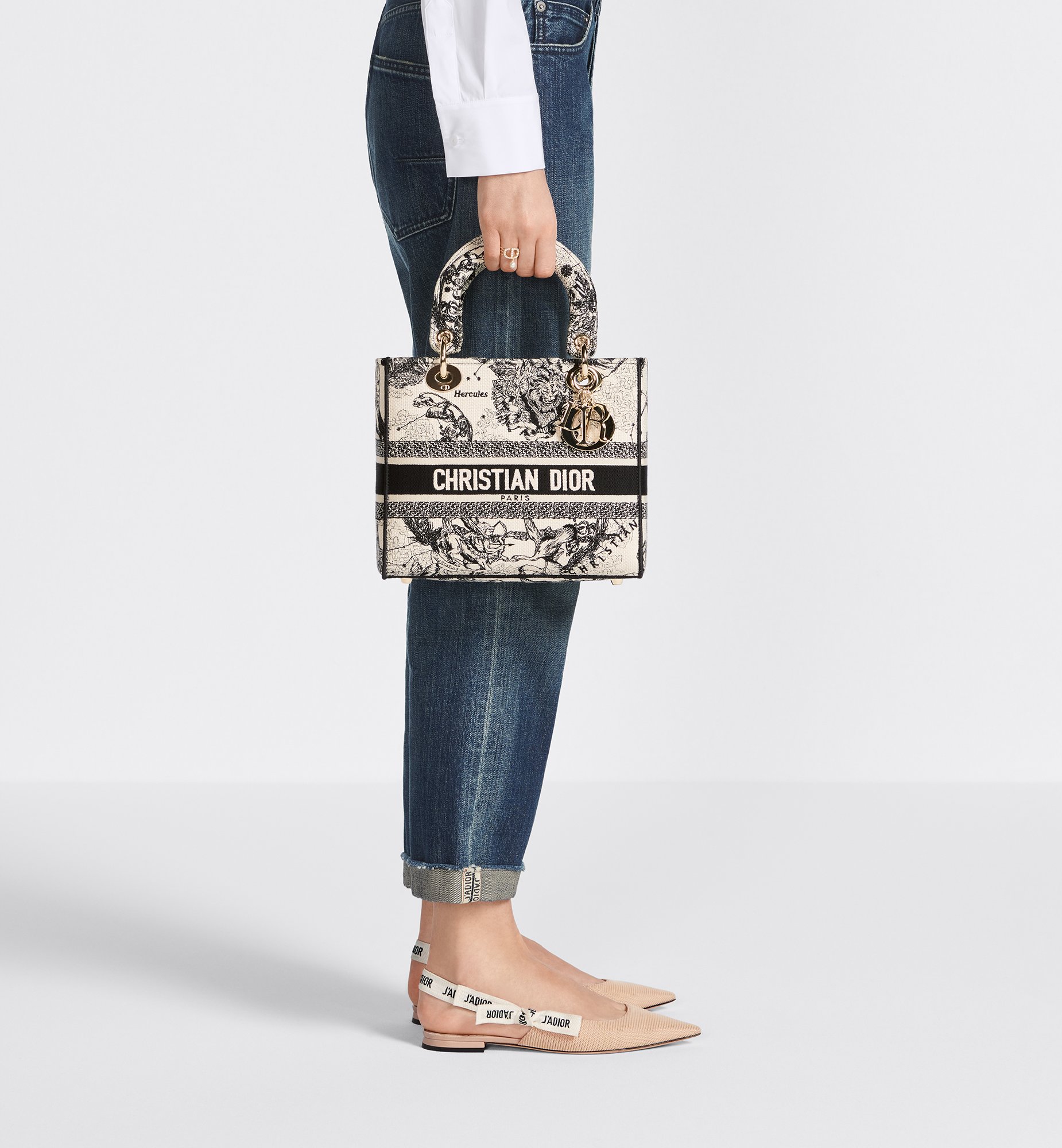 Dior Medium Lady D-Lite Bag M0565ORHZ_M941
