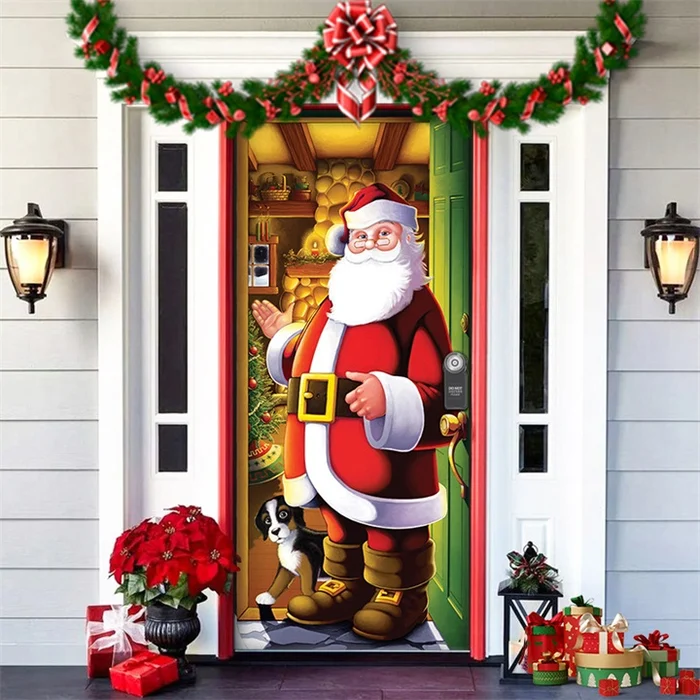 🎄Last Day Sale 70% OFF - Christmas 2023 Front Door Decoration🎅