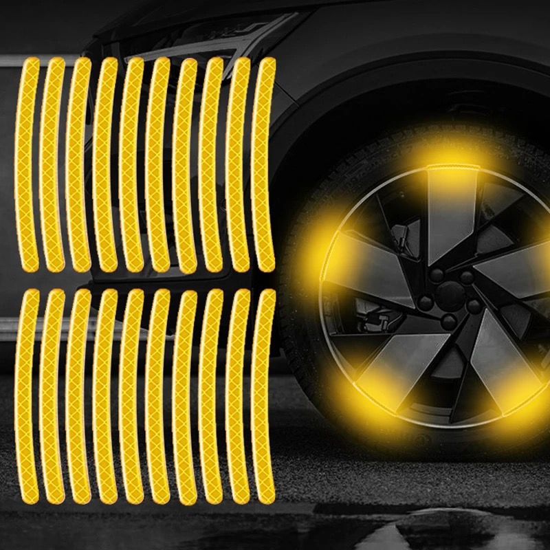 Car Wheel Hub Stickers