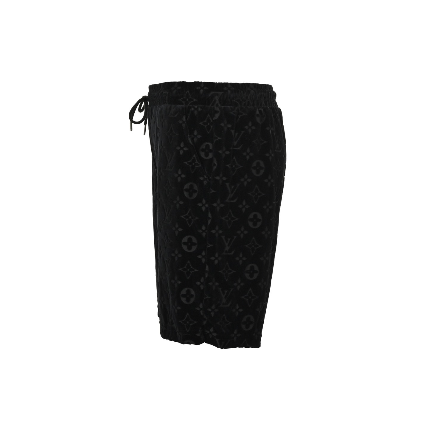 Louis Vuitton 25ss Terry Flocked Monochrome Jacquard Shorts