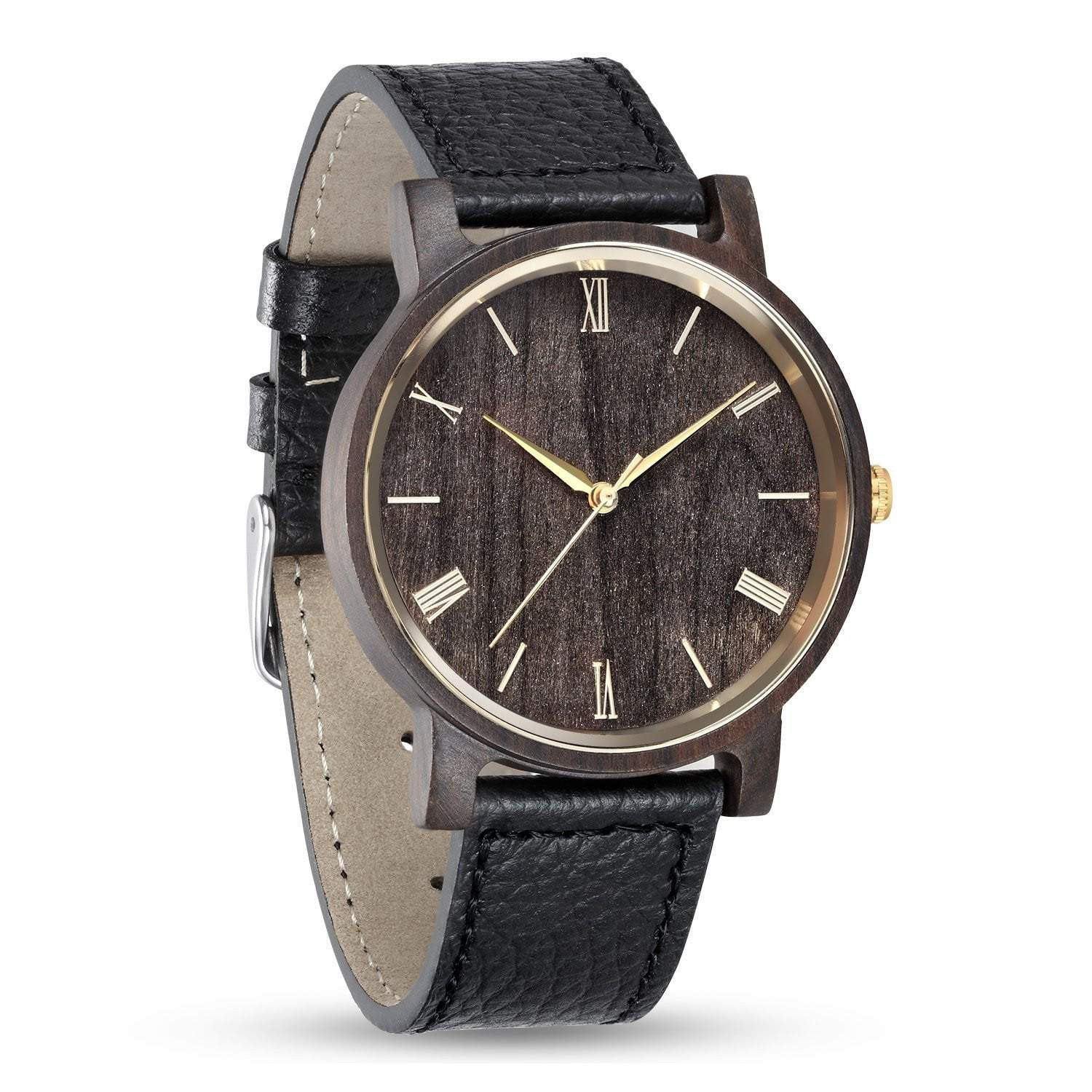 Wooden Watches Black Arce