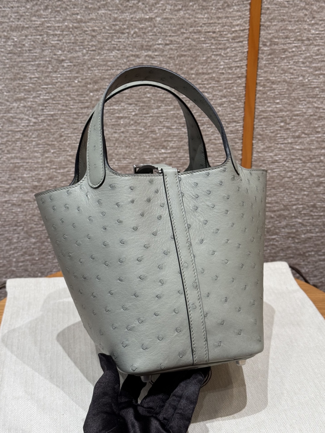 Hermès Picotin 8UBlue glacier Handbag (Handmade to Order)