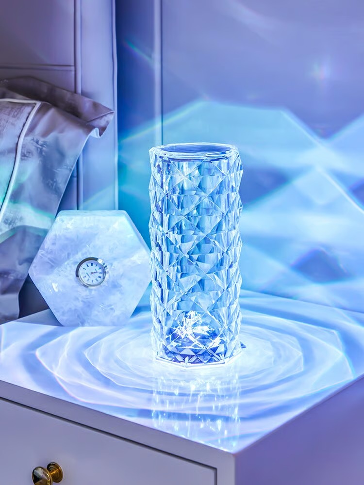 🎁Touching Control Rose Crystal Lamp