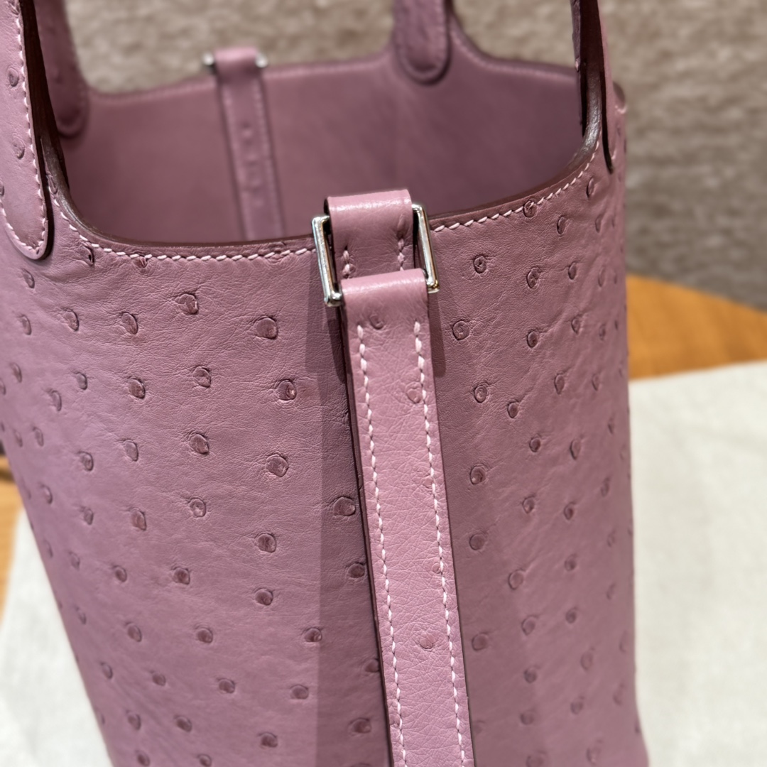 Hermès Picotin 5HCyaen Handbag (Handmade to Order)