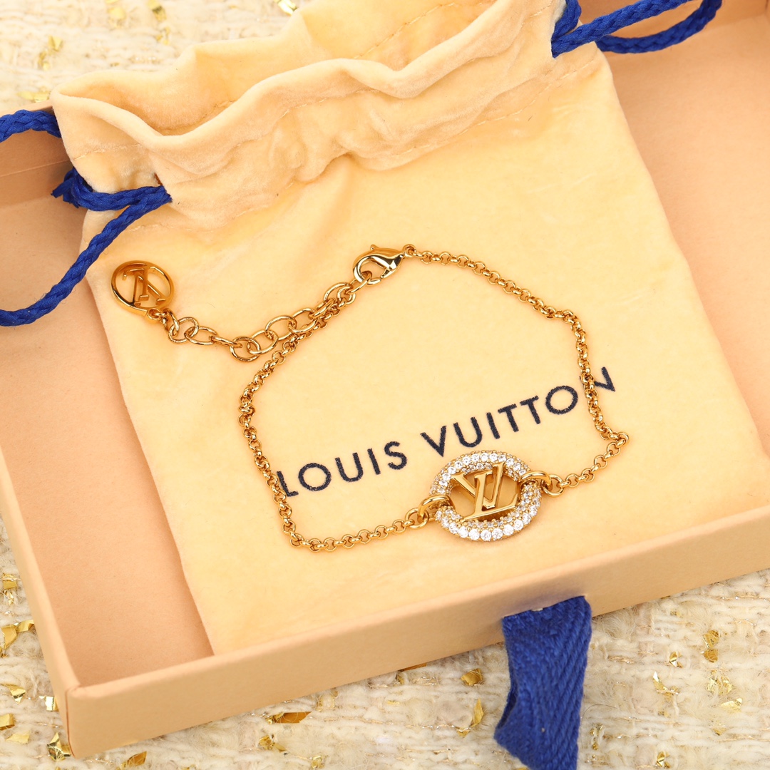 Louis Vuitton Alphabet Diamond Bracelet