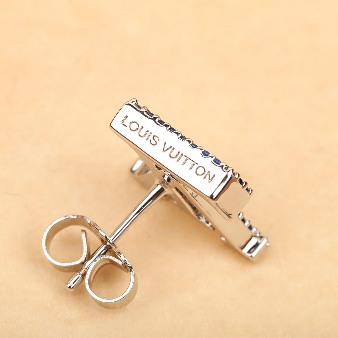 Louis Vuitton Diamond Earrings
