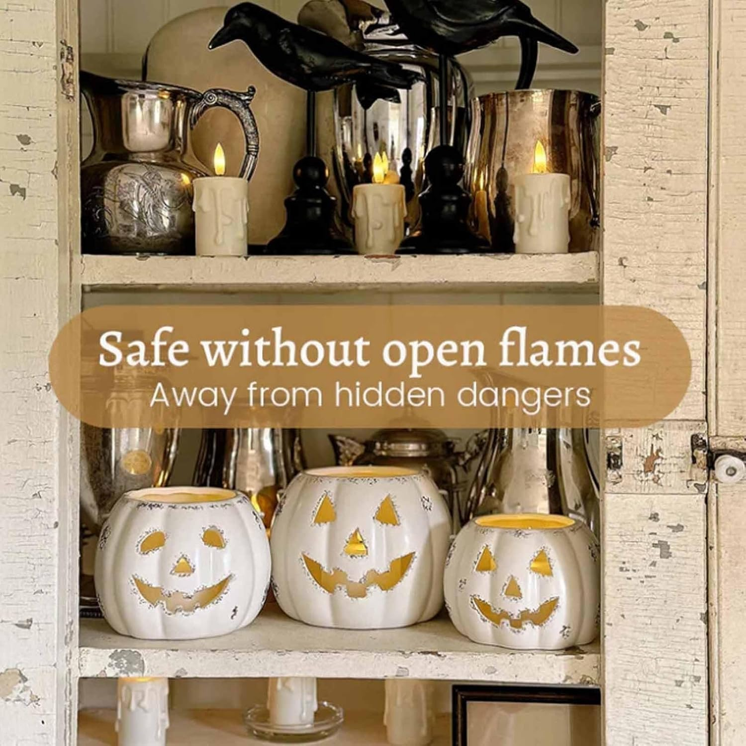 💥ON SALE💥 2-Pack Clip-On Flameless Christmas Tree Candles With Timer