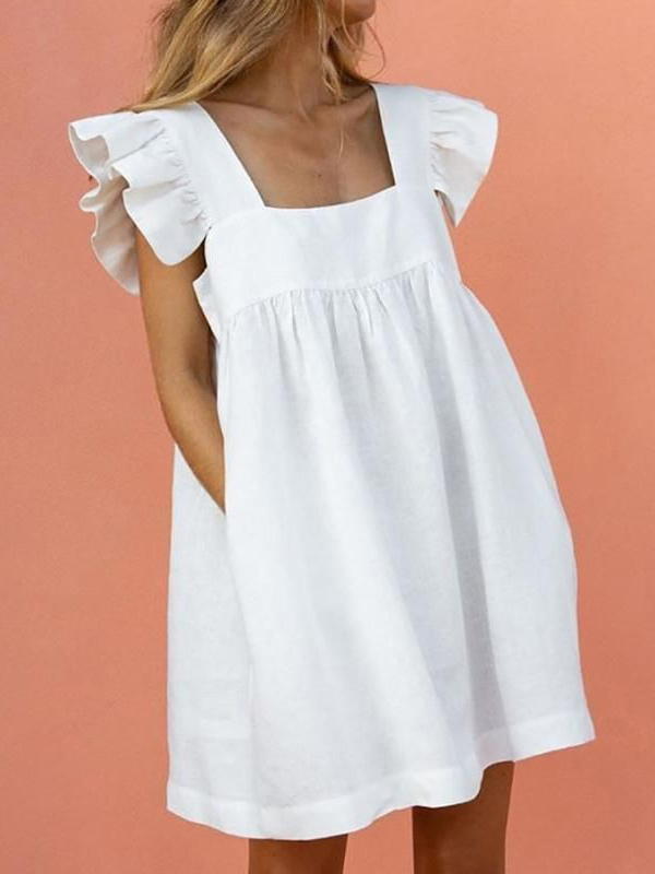 White Mini Dress