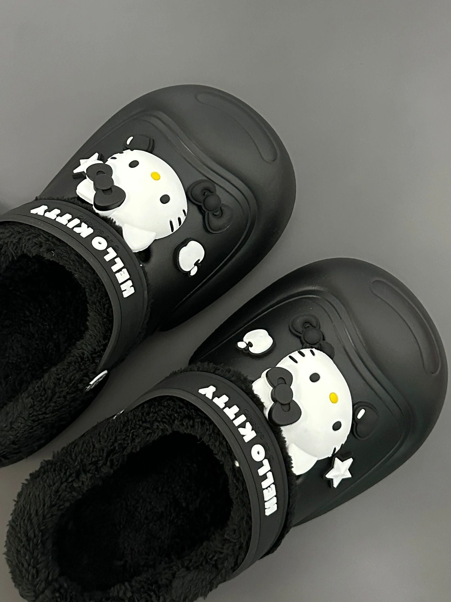 KT Slides Fuzzy for Women Slippers Winter Warm Plush Comfy Non-Slip Waterproof House Cloud Slide Slippers for Indoor Outdoor