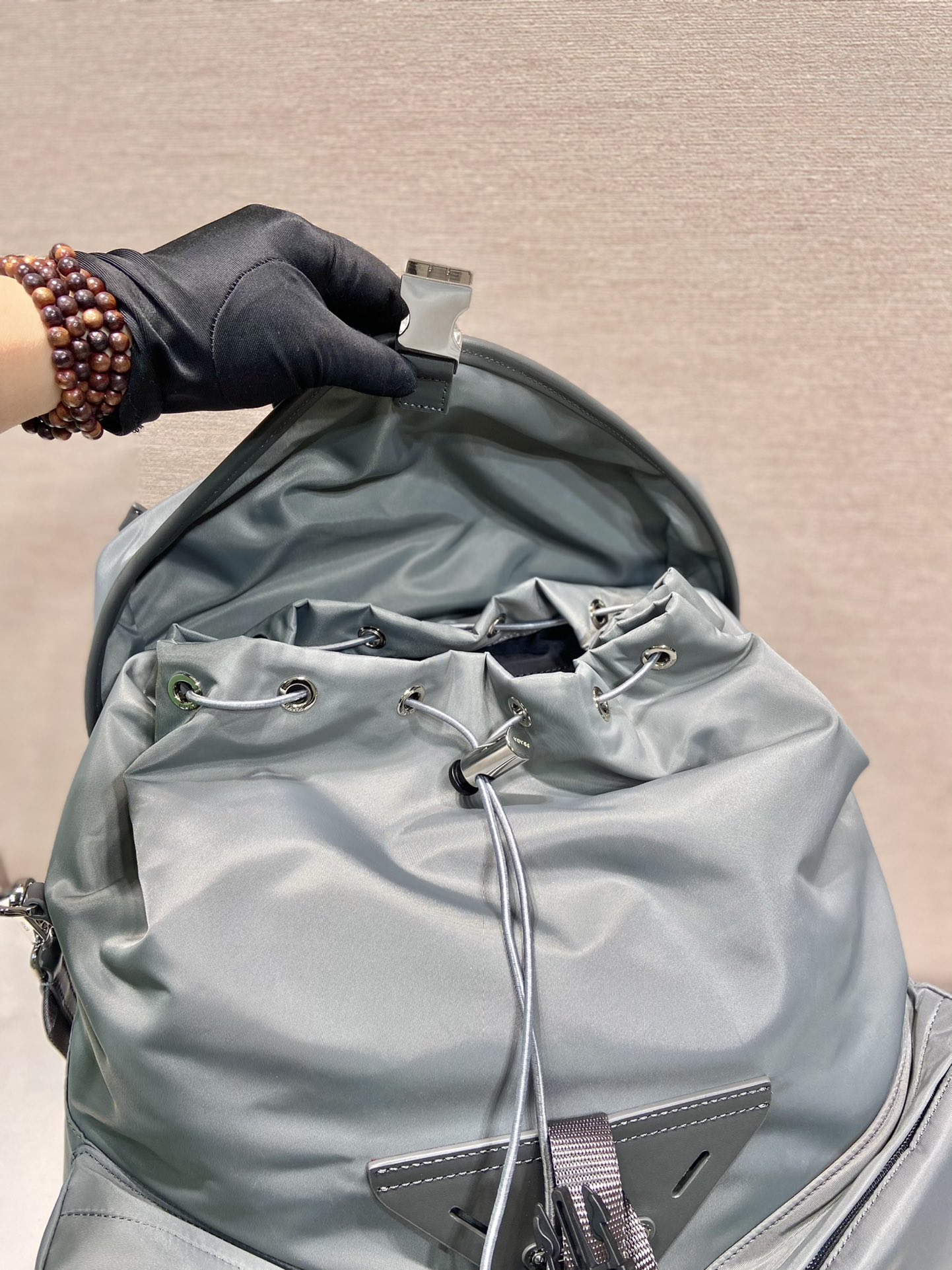 Prada nylon fabric backpack 2VZ108