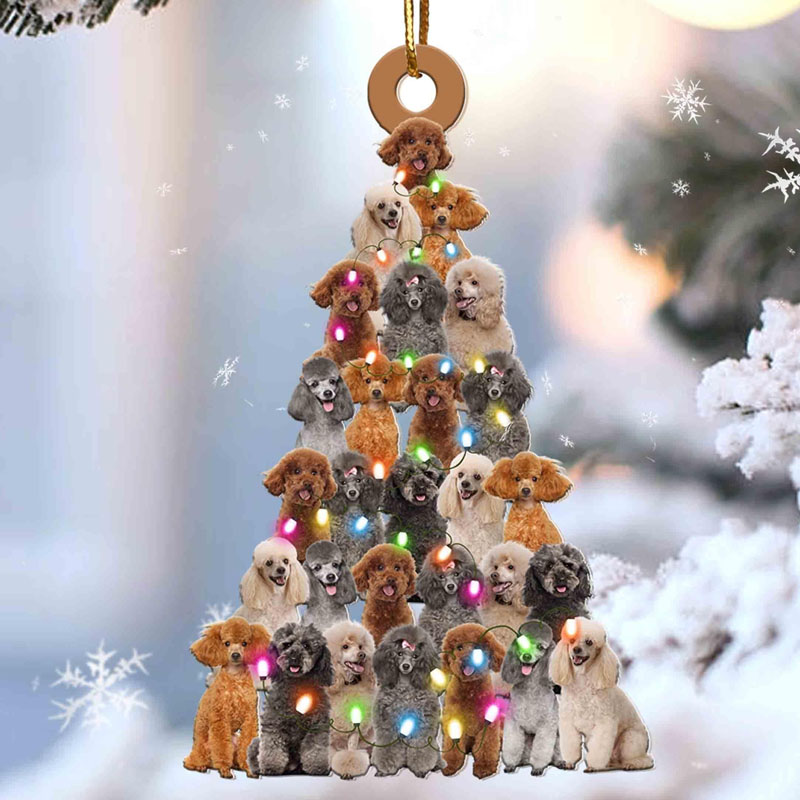 Cute puppy Christmas Ornament